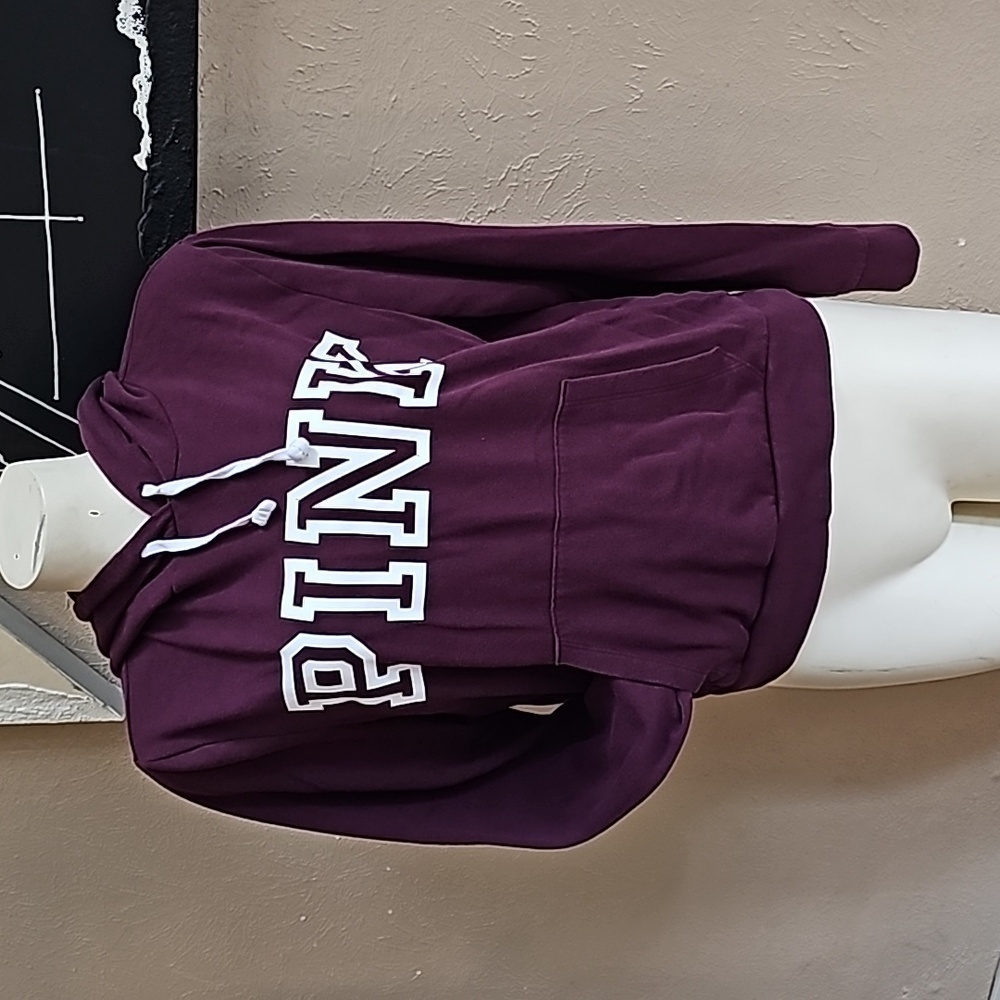 LG pink logo hoodie